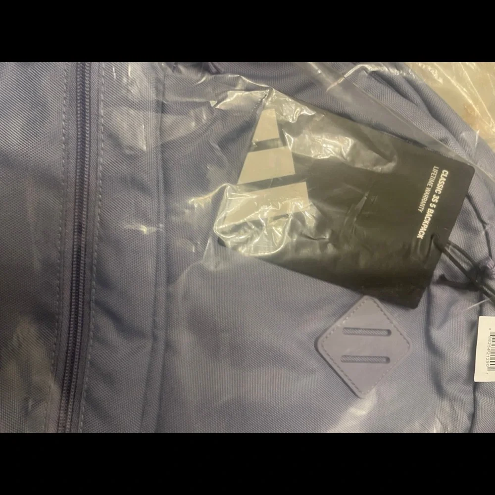 adidas Light Lavender Backpack with Padded Straps